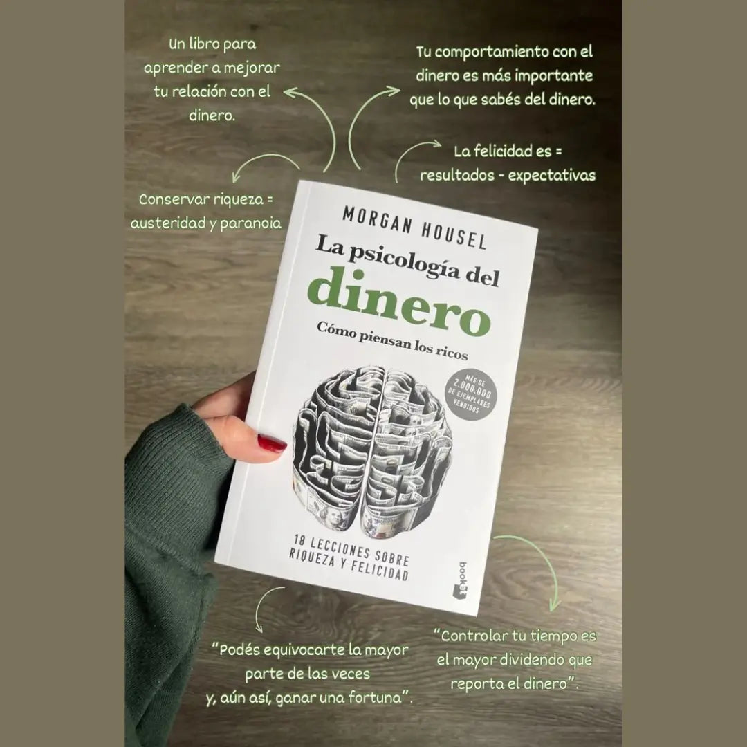 Libro "La psicología del dinero"💸 RECIBE GRATIS 🎁Guia "Lea y hágase prospero" 🎁