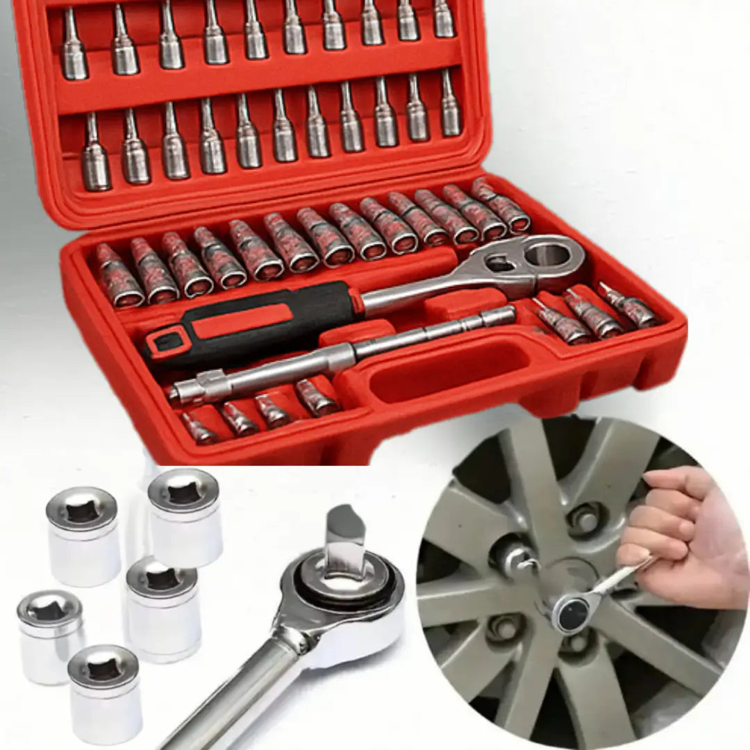 COMBO TALADRO INALAMBRICO 36V MAKITA EN CAJA AZUL , CAJA DE HERRAMIENTAS Y OBSEQUIO JUEGO DE RACHES ✅