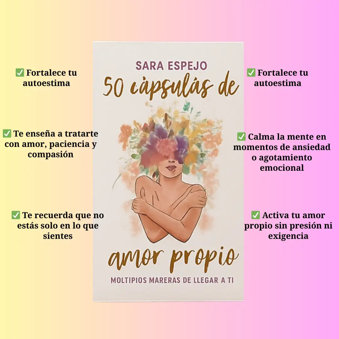 🎁🎀Llevate ambos libros Alba Cardalba: Cómo Mandar a la Mierda + Cómo Dejar de Ser Tu Peor Enemigo + Y recibe gratis 50 Cápsulas de Amor Propio 🎁
