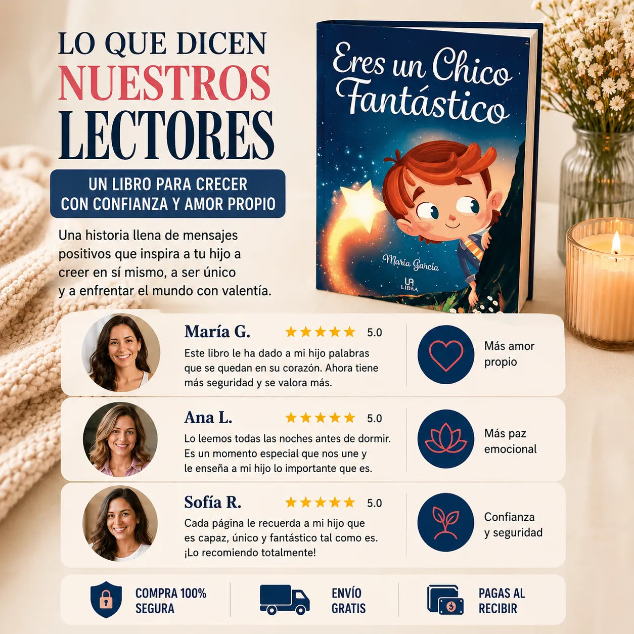 🌟 Kit Eres un Chico Fantástico: Libro para Colorear GRATIS + 2 Separadores y 1 Resaltador 🎁📚