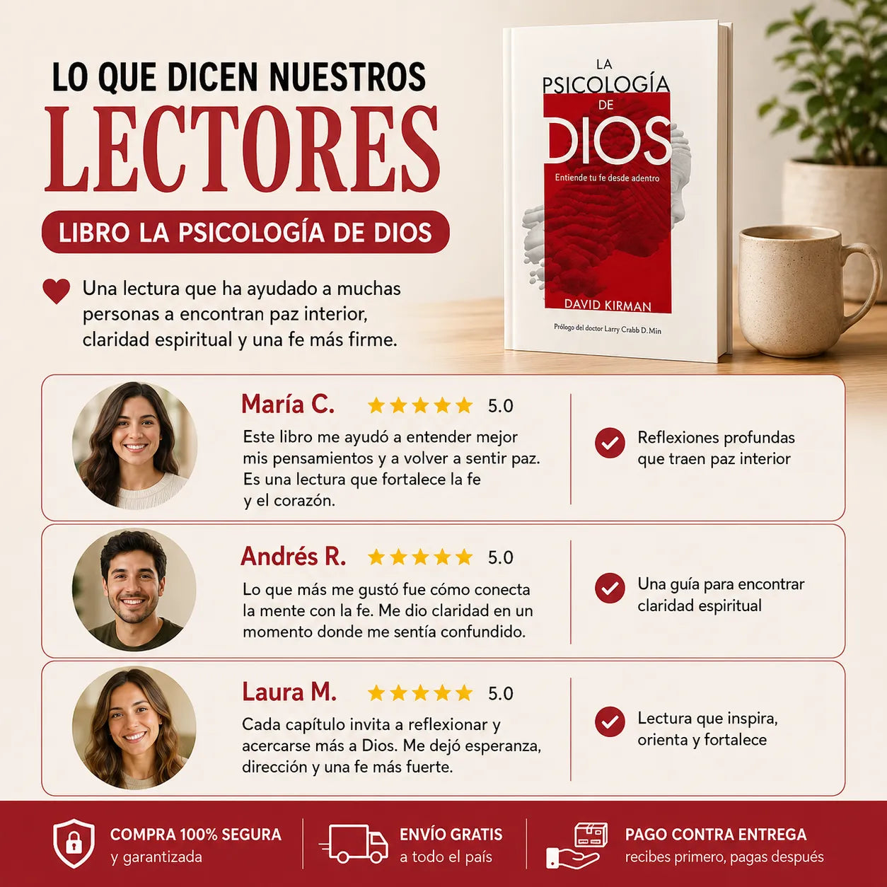 ✨ La Psicología de Dios + 2 E-books de Regalo 🙏📚 | Incluye 2 Separadores + 1 Resaltado
