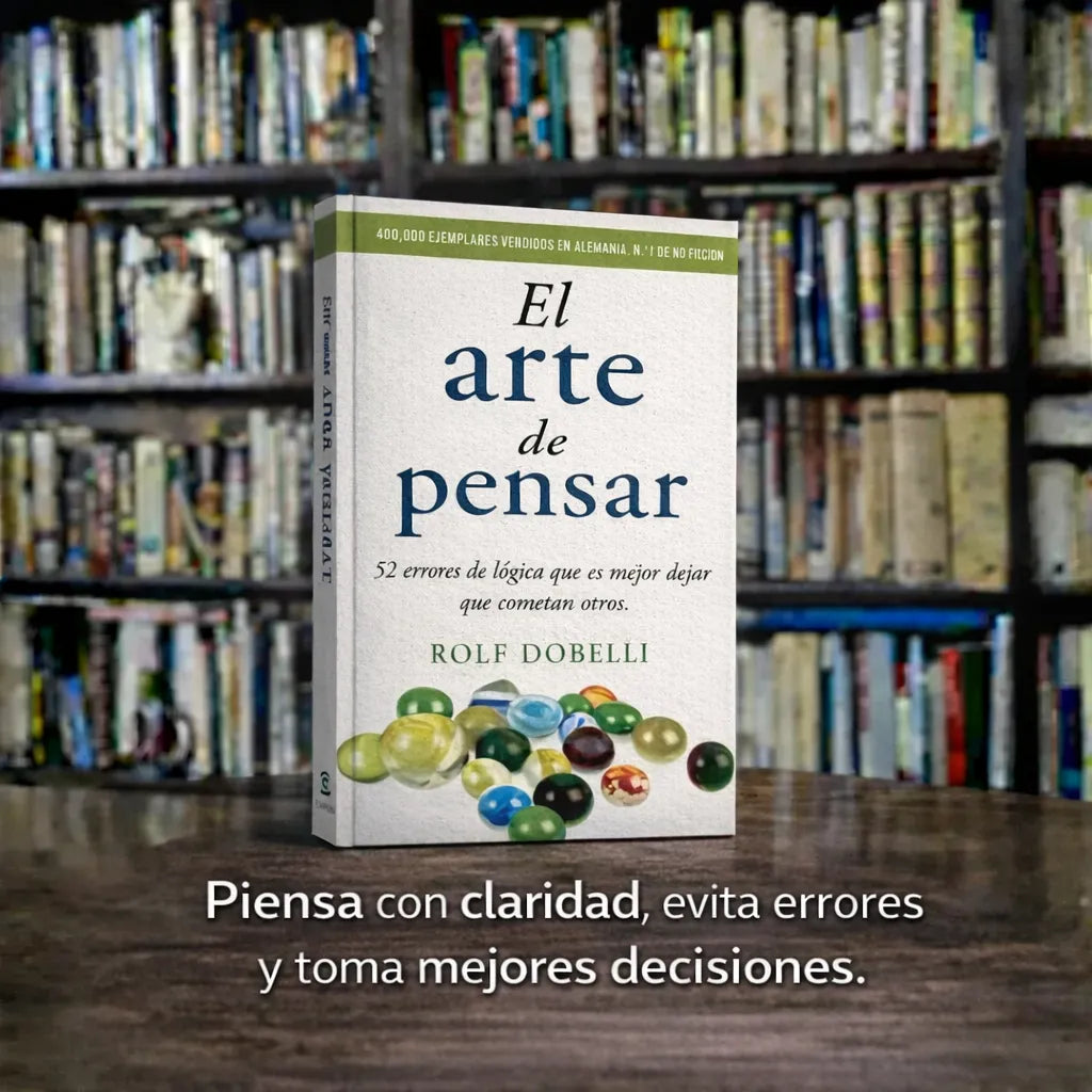 El arte de pensar 📘 + E-book GRATIS 🎁 + 2 separadores + 1 resaltador ✨