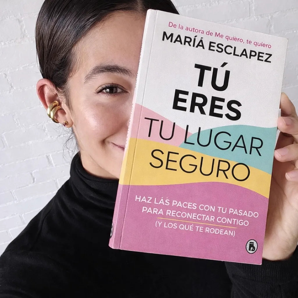 📘 Libro Tú eres tu lugar seguro + E-Book GRATIS 🎁 + 2 Separadores + Resaltador de Regalo