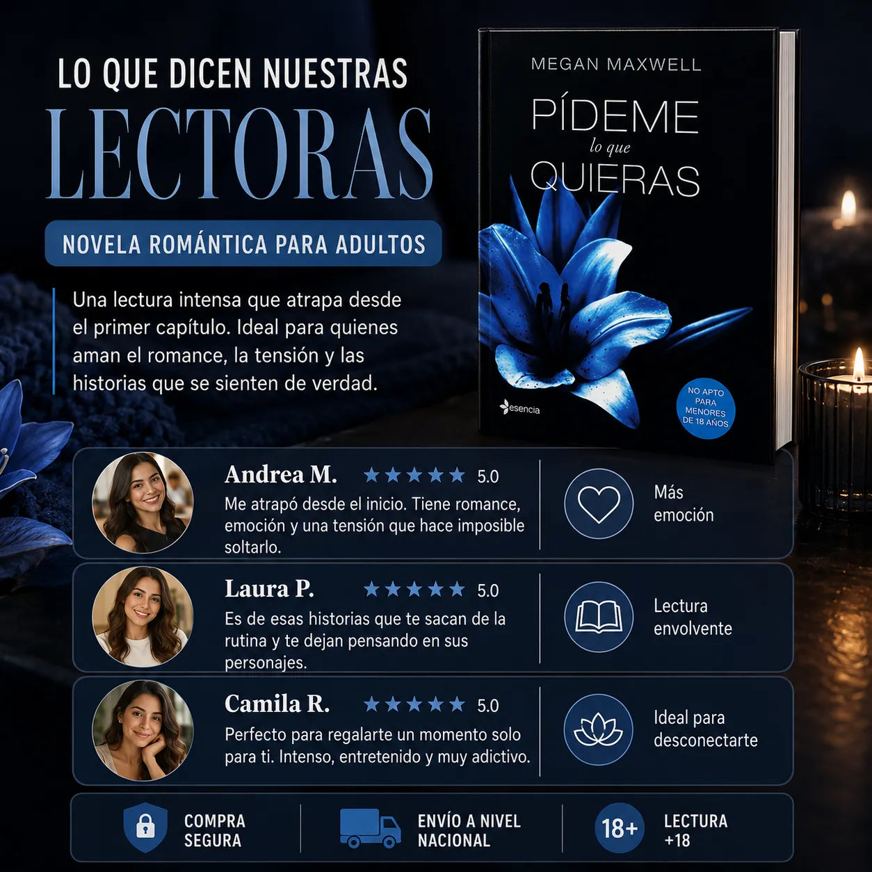Pídeme lo que quieras 💙📖 | Llévate 2 separadores + 1 resaltador de regalo 🎁 + Envío Gratis 🚚