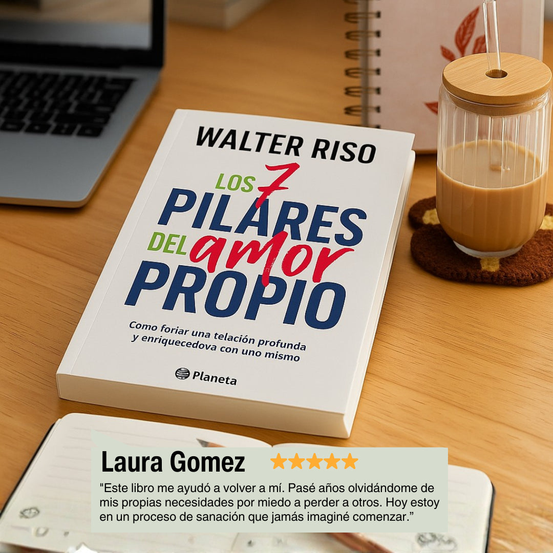 ❤️ 🔑Tu Kit Completo de Amor Propio: Walter Riso Los 7 Pilares del Amor Propio. 🎁 ¡Con 2 REGALOS Únicos y Envío Gratis!