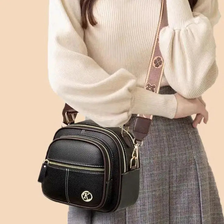 BOLSO ELEGANTE CUERO FINO👜 ¡Siempre lo que mereces!❤️