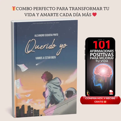 Libro: Querido yo: Vamos a Estar Bien 💪🏼GRATIS Guia De 101 Afirmaciones Positivas 🎁