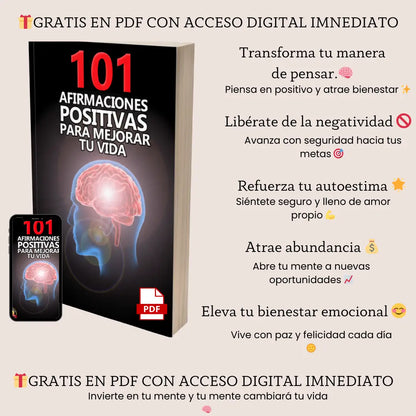 Libro "Mi Psicóloga Me Dijo"  🎁 Recibe GRATIS: 101 Afirmaciones positivas para mejorar tu vida 🎁