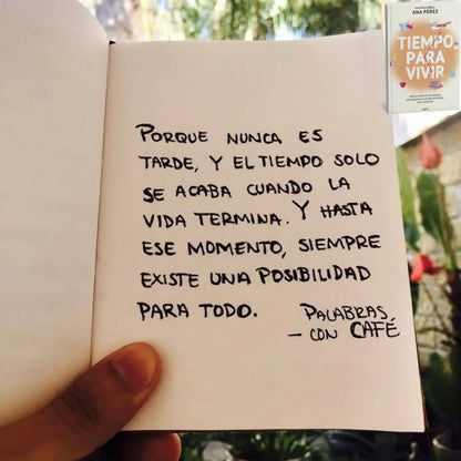 Libro Tiempo para vivir GRATIS 🎁Guía de afirmaciones positivas 🎁