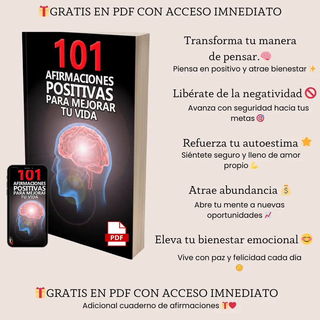 DESFIBRILADOR 🫀 El libro que revive lo que el dolor apagó + Guía 101 afirmaciones positivas GRATIS