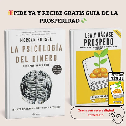 Libro "La psicología del dinero"💸 RECIBE GRATIS 🎁Guia "Lea y hágase prospero" 🎁