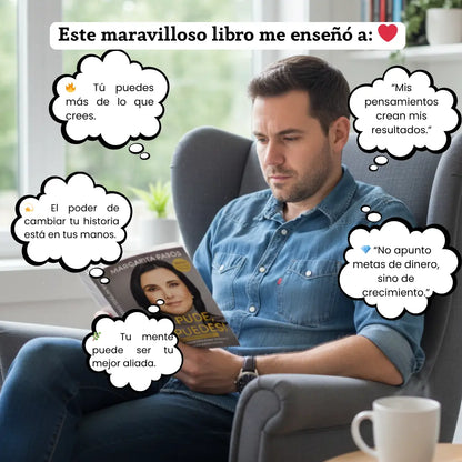 El Desbloqueo Mental Challenge 🧠 Libro: Yo Pude, Tu Puedes 💥 BONOS GRATIS Guía de Afirmaciones Positivas