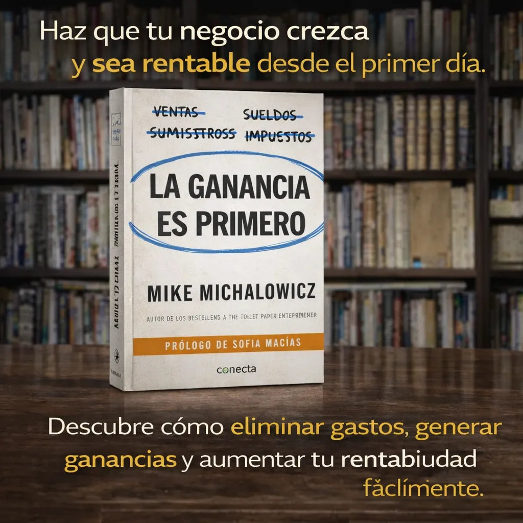 📘 La Ganancia es Primero + Audiolibro 🎧 + 2 Separadores + 1 Resaltador GRATIS 🚚