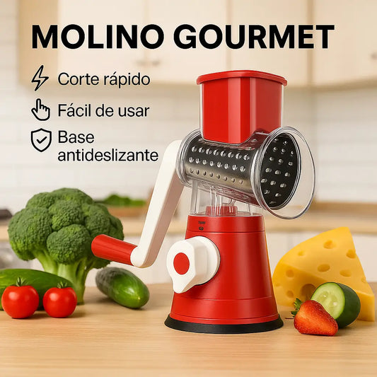 Molino Gourmet: cortador de verduras