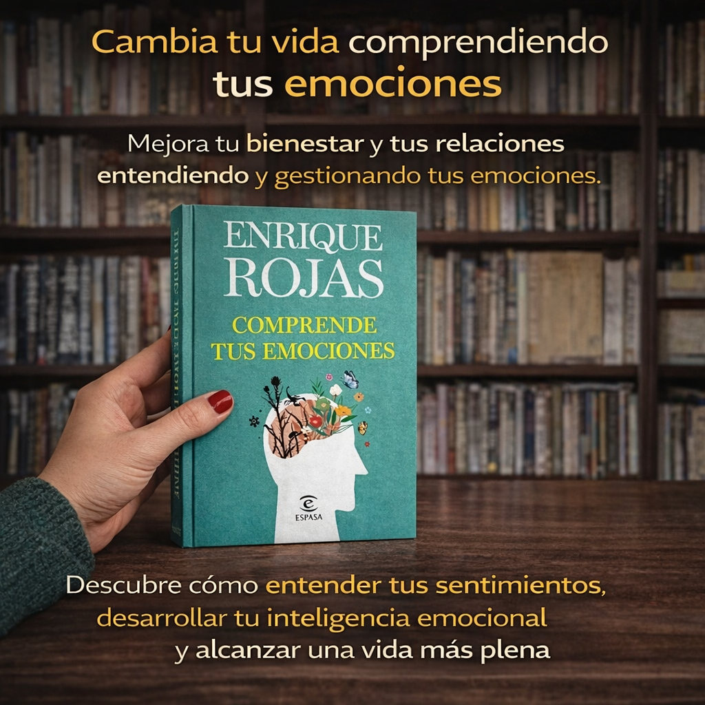 Comprende tus emociones 📘 + Ebook GRATIS 📱 + 2 Separadores 🔖 + 1 Resaltador 🖍 + Envío Gratis 🚚