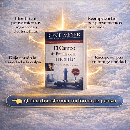 📘🧠 El Campo de Batalla de la Mente + E-BOOK Meditaciones GRATIS 🎁📖