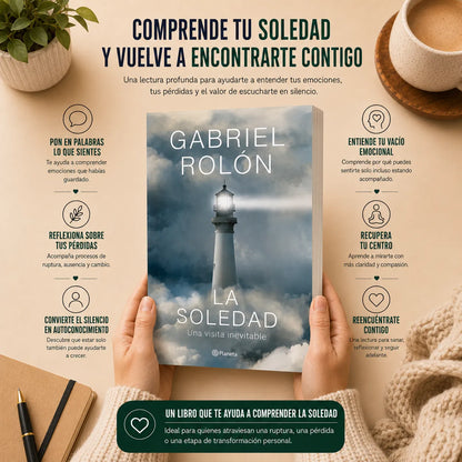 📘 Libro La Soledad + Regalo E-book  + 2 separadores + 1 resaltador 🎁