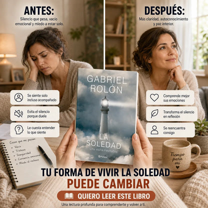 📘 Libro La Soledad + Regalo E-book  + 2 separadores + 1 resaltador 🎁