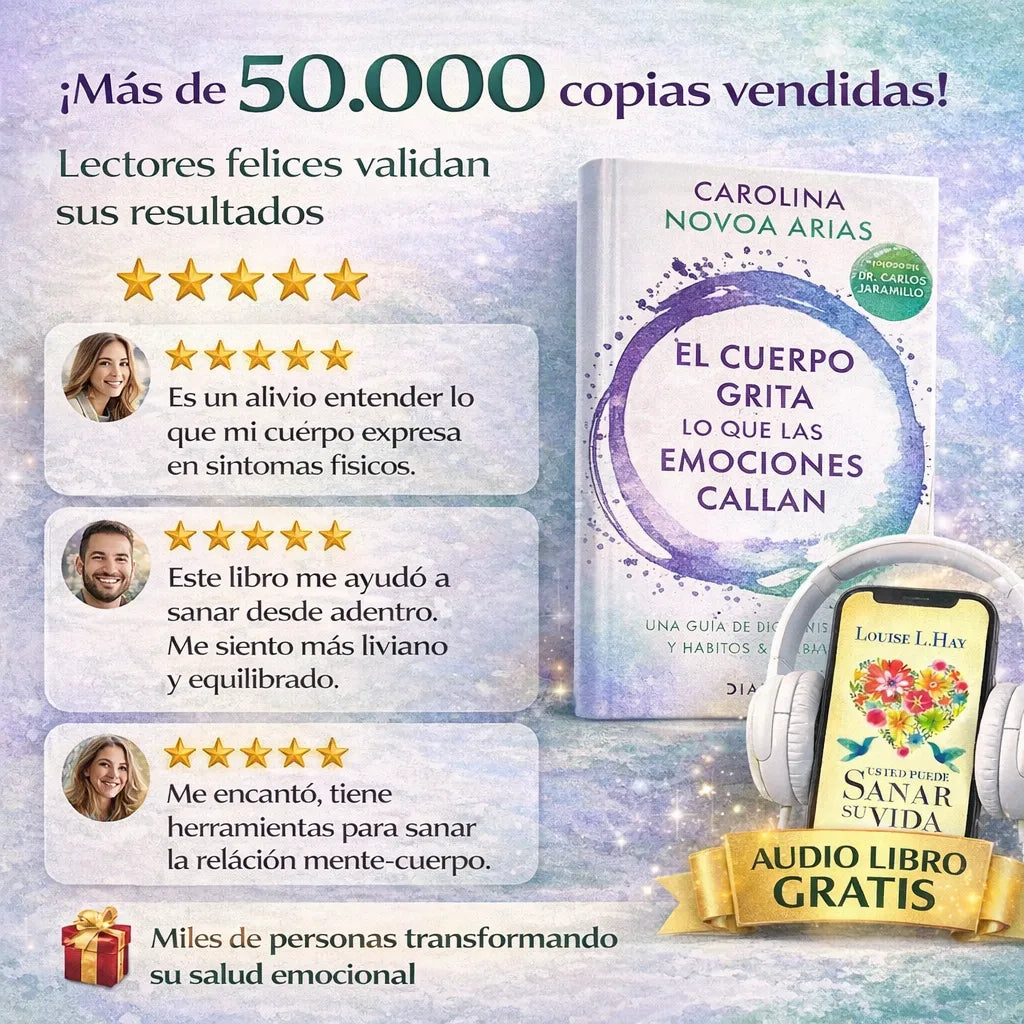 🌿 El cuerpo grita lo que las emociones callan + 🎧 Audiolibro GRATIS “Usted puede cambiar su vida