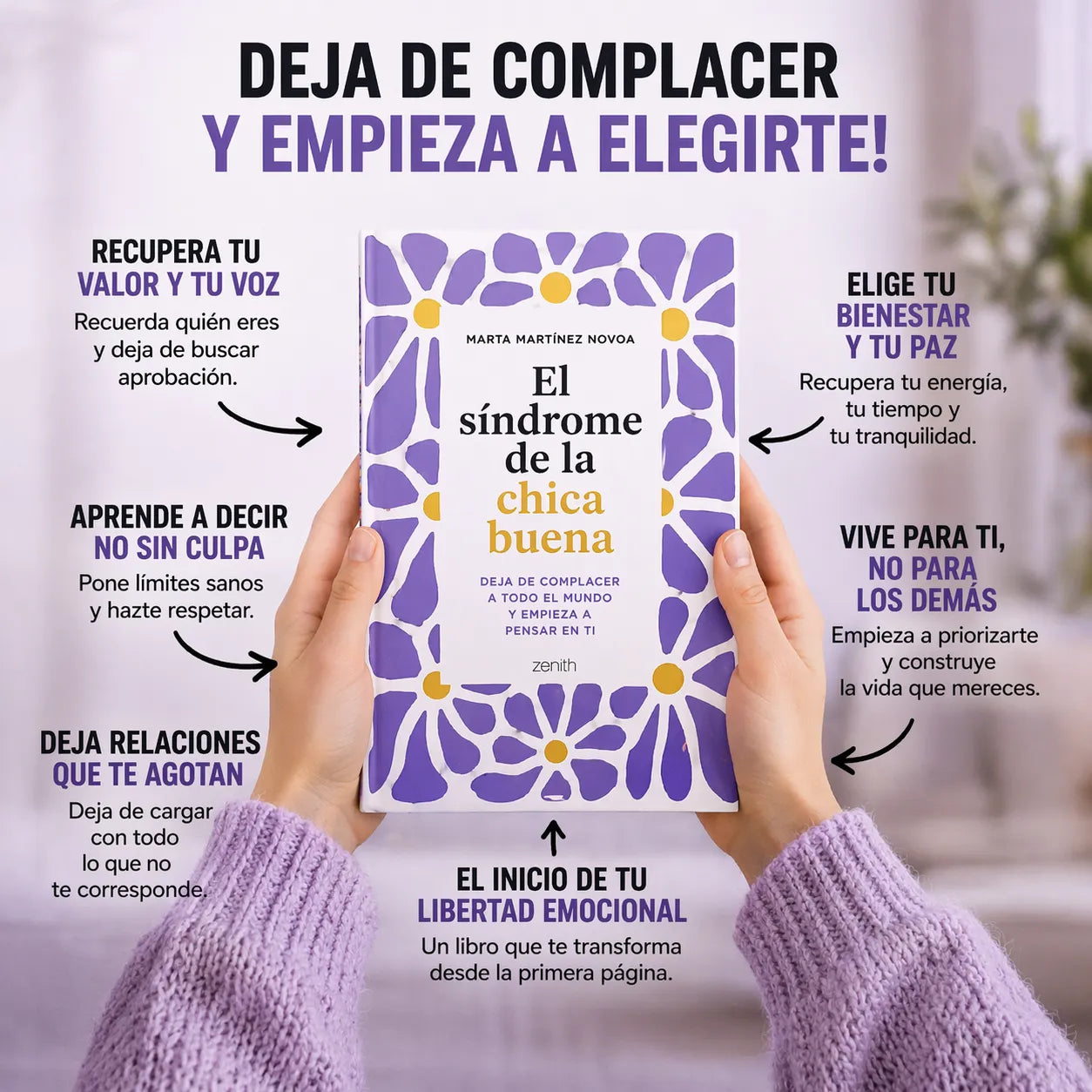 ✨ Transforma tu vida con El síndrome de la chica buena 📕 + E-Book GRATIS + 🎁 2 separadores + 🖍️ 1 resaltador