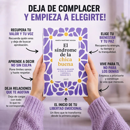 ✨ Transforma tu vida con El síndrome de la chica buena 📕 + E-Book GRATIS + 🎁 2 separadores + 🖍️ 1 resaltador