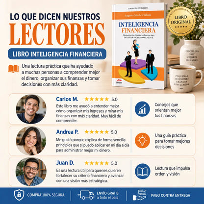💰📘 INTELIGENCIA FINANCIERA  📕 El Folleto del Millonario de REGALO 🎁 + 2 Separadores 🔖 + 1 Resaltador 🖍️ | Envío Gratis 🚚**