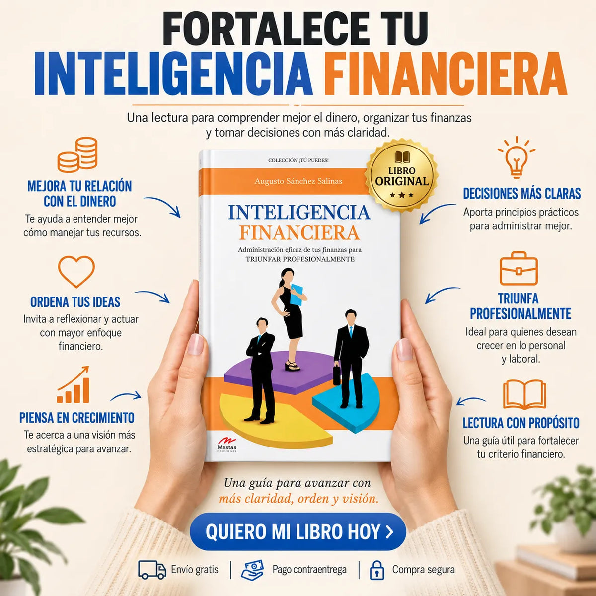 💰📘 INTELIGENCIA FINANCIERA  📕 El Folleto del Millonario de REGALO 🎁 + 2 Separadores 🔖 + 1 Resaltador 🖍️ | Envío Gratis 🚚**
