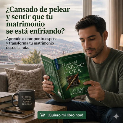 🙏 Transforma tu matrimonio con El poder del esposo que ora 💚 + 🎁 E-book + 🔖 2 separadores + 🖍️ resaltador GRATIS