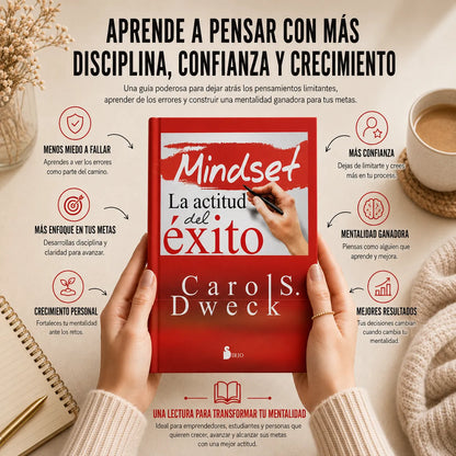 🔥 Oferta Mindset: 📘 Libro físico + 📲 E-book Piense y hágase rico + 🔖 2 separadores + 🖍️ resaltador de regalo