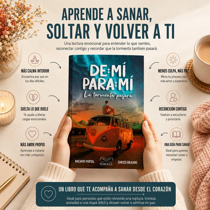💌 De Mí Para Mí: La Lectura Que Tu Corazón Necesita ✨ Incluye 2 separadores + 1 resaltador GRATIS 🎁