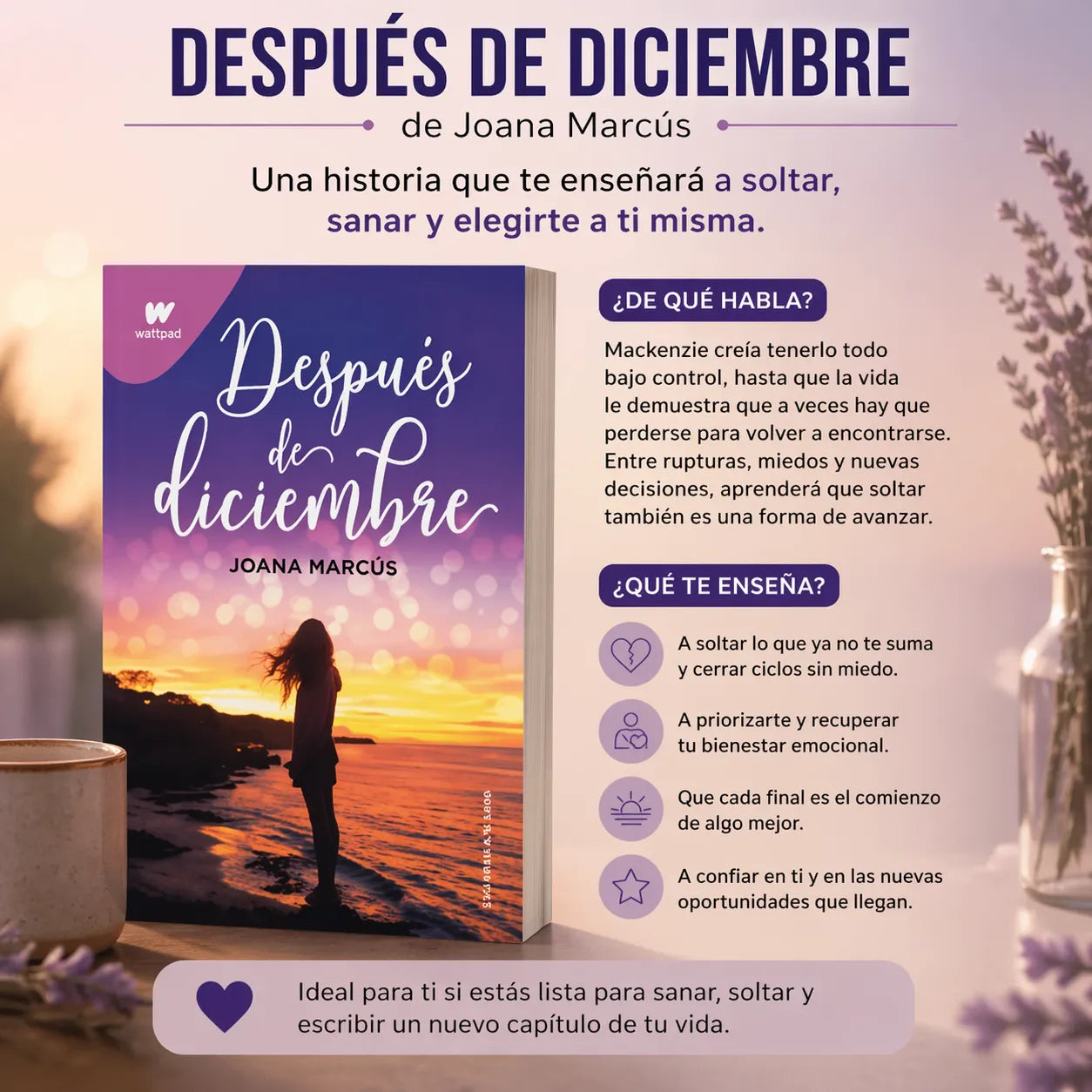 Transforma tu historia con el Combo de Antes de diciembre y Después de diciembre 📚 + ¡Llévate 2 separadores y 1 resaltador GRATIS! 🎁