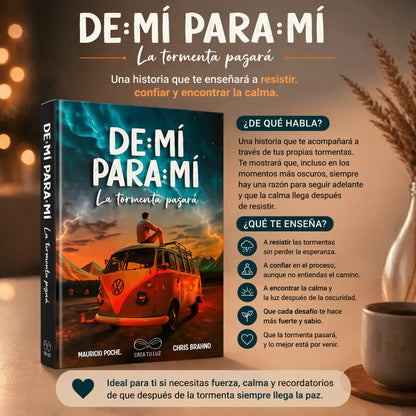 🎁Llévate ambos tomos De Mí Para Mí: La Tormenta Pasará + Puedes Con Esto y Más, Libros Físicos  y recibe GRATIS No Te Creas Todo Lo Que Piensas 🎁
