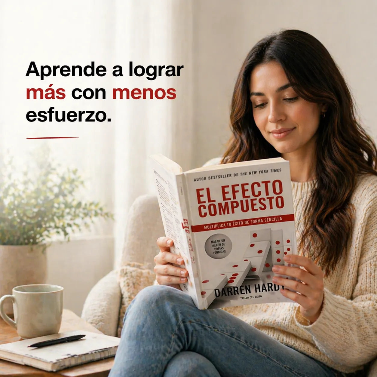 Multiplica tu Éxito 📈 con El Efecto Compuesto 🎁 Regalo Especial – 2 Separadores y 1 Marcador Resaltador
