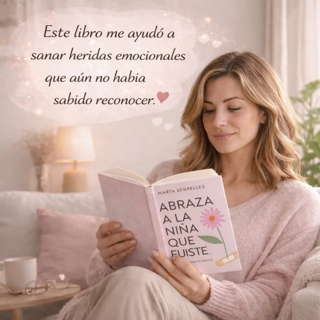 🌸 Libro: Abraza a la niña que fuiste + 🎁 Regalo Exclusivo: 101 Afirmaciones Positivas para tu Sanación Interior