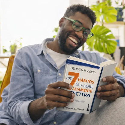 Los 7 Hábitos de la Gente Altamente Efectiva 📘 Libro físico + 🎁 E-book GRATIS + 2 separadores + marcador resaltador