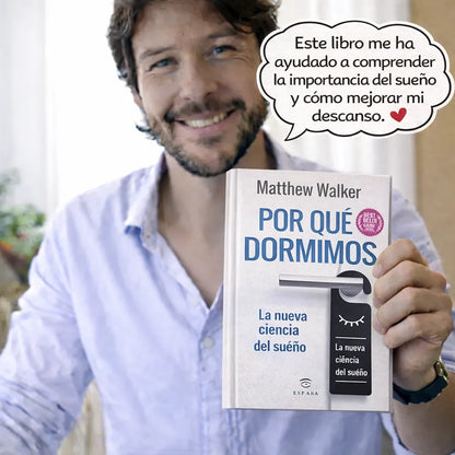 📘 Libro “Por qué dormimos” + E-Book GRATIS 🎁 + 2 Separadores ✨ + 1 Resaltador 🖍️