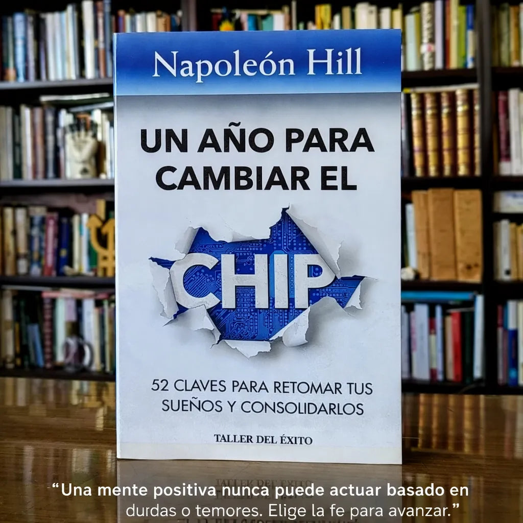 UN AÑO PARA CAMBIAR EL CHIP 🧠🚀 + Audiolibro GRATIS 🎧 + 2 Separadores 📖 + Marcador 🖊️
