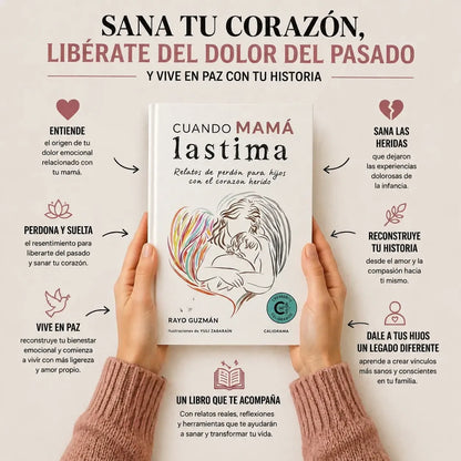 Sanar es Posible 💖: Transforma tu Relación con Mamá 👩‍👧 + E-book + 2 separadores de libros + 1 resaltador 🎁