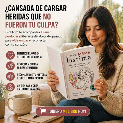 Sanar es Posible 💖: Transforma tu Relación con Mamá 👩‍👧 + E-book + 2 separadores de libros + 1 resaltador 🎁