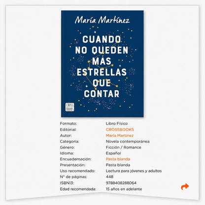 🌟 CUANDO NO QUEDEN MÁS ESTRELLAS QUE CONTAR 💙 + E-BOOK  🎁 + 2 SEPARADORES 🔖 + 1 RESALTADOR