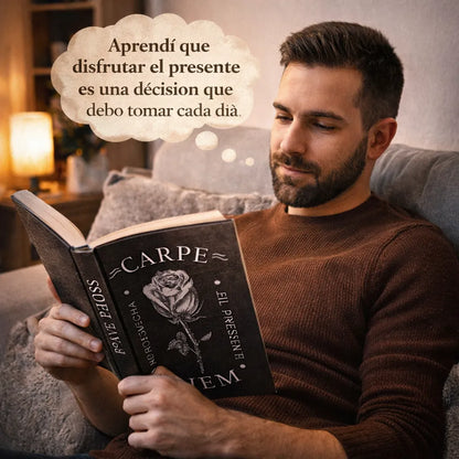 ✨ Carpe Diem | Un llamado a vivir el presente 🎁 Incluye Audiolibro GRATIS: Meditaciones de Marco Aurelio + 🚚 Envío Gratis