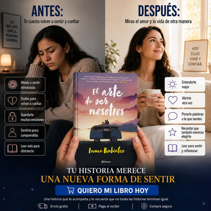 💖 El Arte de Ser Nosotros 📖 + E-BOOK GRATIS 🎁 + 2 Separadores 🔖 + 1 Resaltador ✨