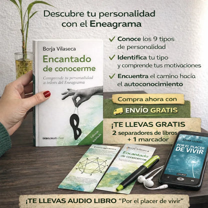 📘 Encantado de Conocerme + Audiolibro GRATIS 🎧 + 2 Separadores 📑 + Marcador ✨ + Envío Gratis 🚚