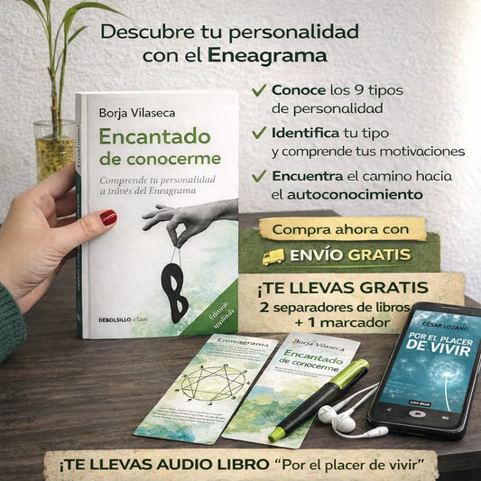 📘 Encantado de Conocerme + Audiolibro GRATIS 🎧 + 2 Separadores 📑 + Marcador ✨ + Envío Gratis 🚚