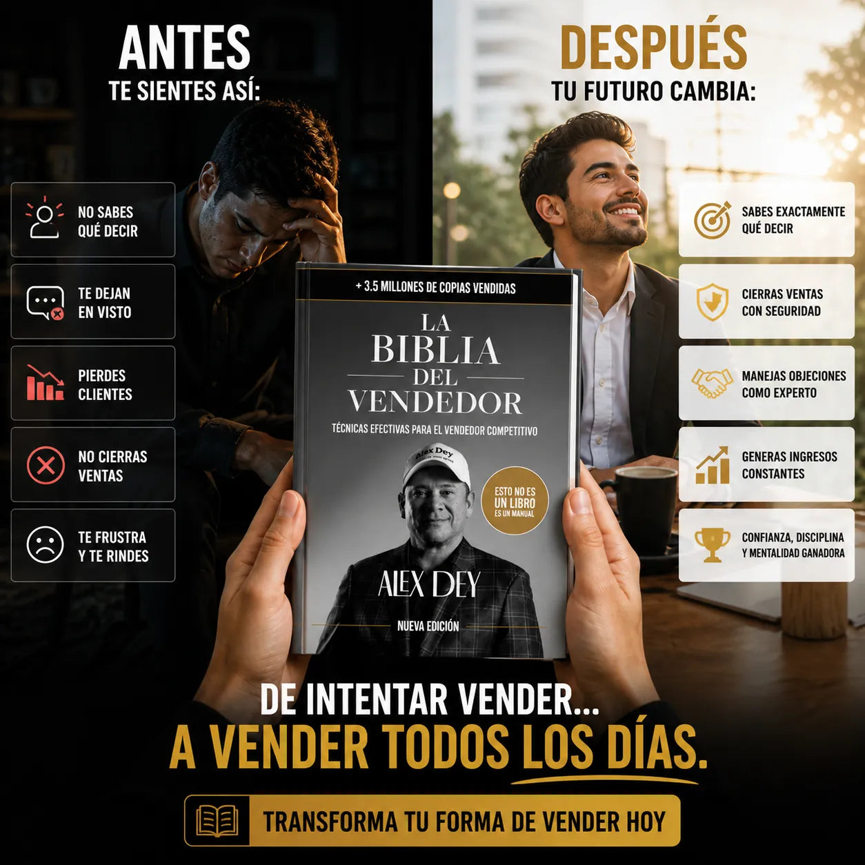 💸 Vende Más y Gana Más con La Biblia del Vendedor + E-book GRATIS + 2 Separadores + Marcador 🎁