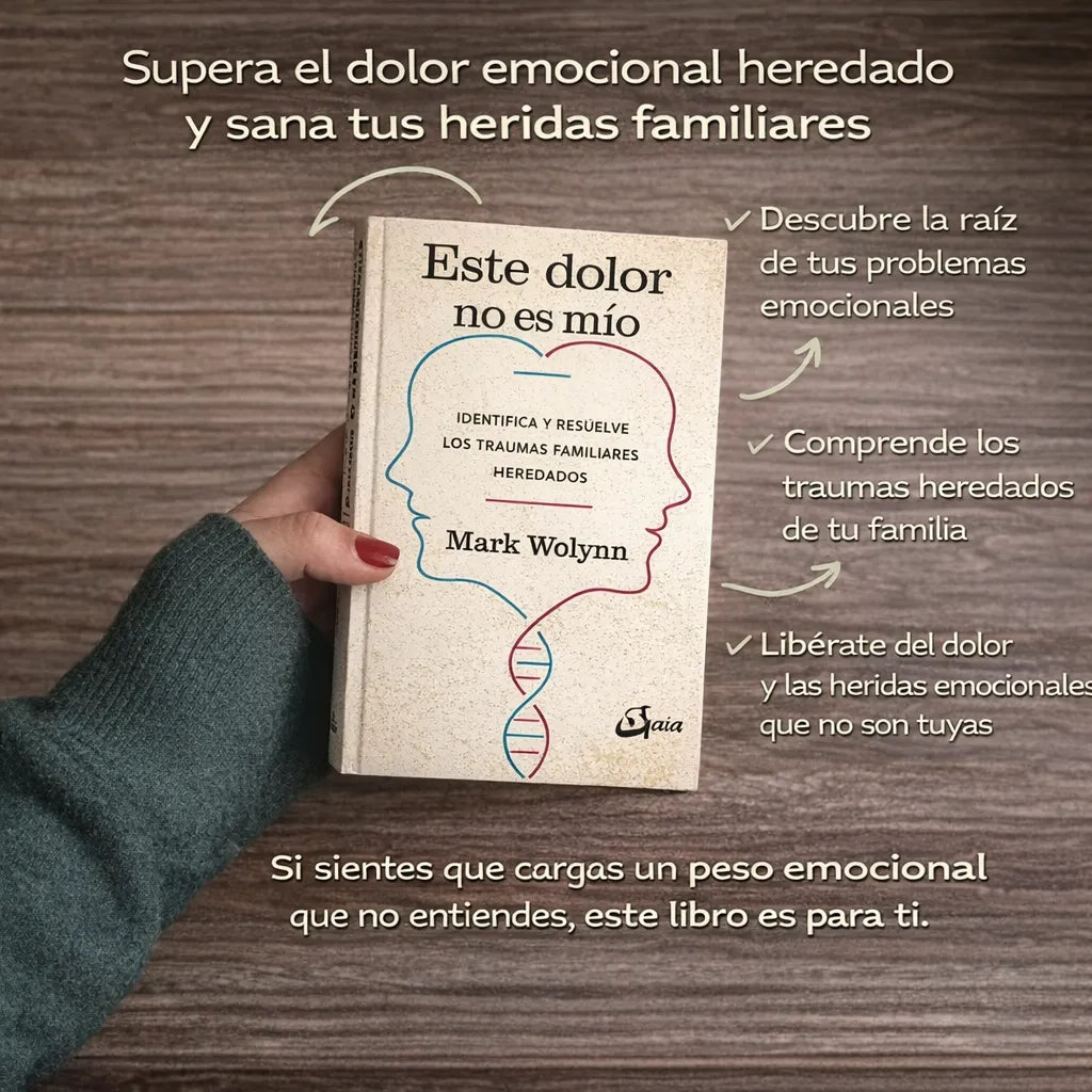 📘 Este dolor no es mío + 🎧 Audiolibro GRATIS + 📑 2 Separadores + 🖊 Marcador Resaltador