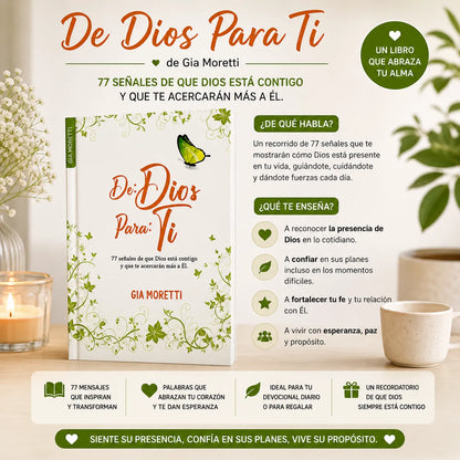 💖 3 Libros Que Abrazan Tu Alma — De Dios Para Ti + El Poder de la Mujer que Ora + Querida Yo
