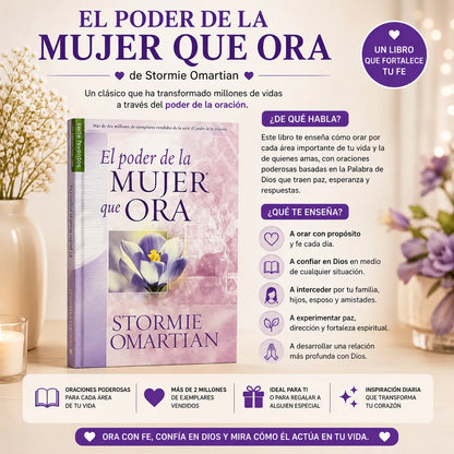 💖 3 Libros Que Abrazan Tu Alma — De Dios Para Ti + El Poder de la Mujer que Ora + Querida Yo