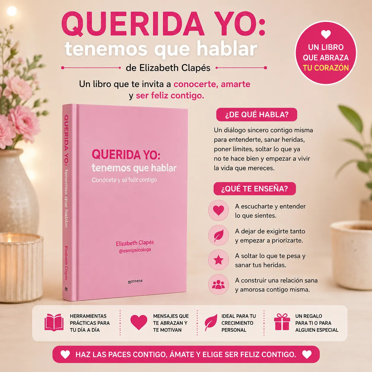 💖 3 Libros Que Abrazan Tu Alma — De Dios Para Ti + El Poder de la Mujer que Ora + Querida Yo