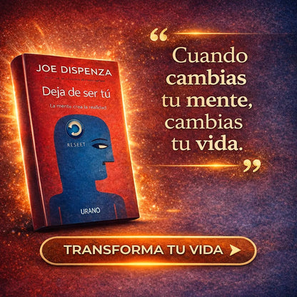 ✨ Deja de ser tú | El libro que transforma tu mente y tu vida 🚚 Envío Gratis